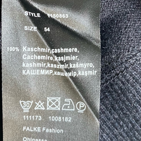 100% cashmere mens sweater. Like new! - Picture 3 of 4